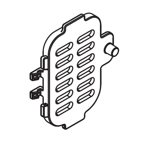 Couvercle de valve de réfrigérateur LG MCK63312301