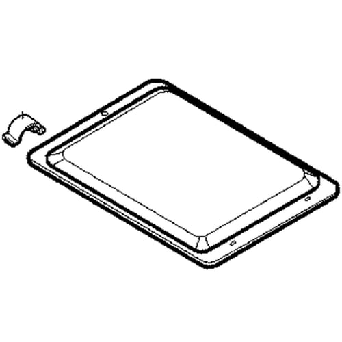 Couvercle de circuit imprimé pour réfrigérateur LG ACQ86388104