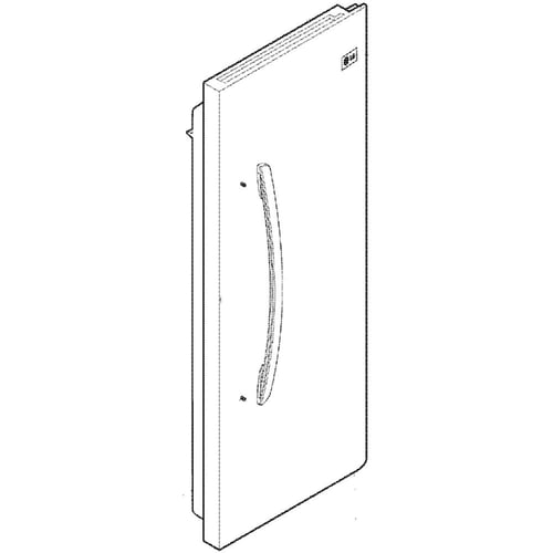 LG Refrigerator Semi Refrigerato Door - ADC72966513