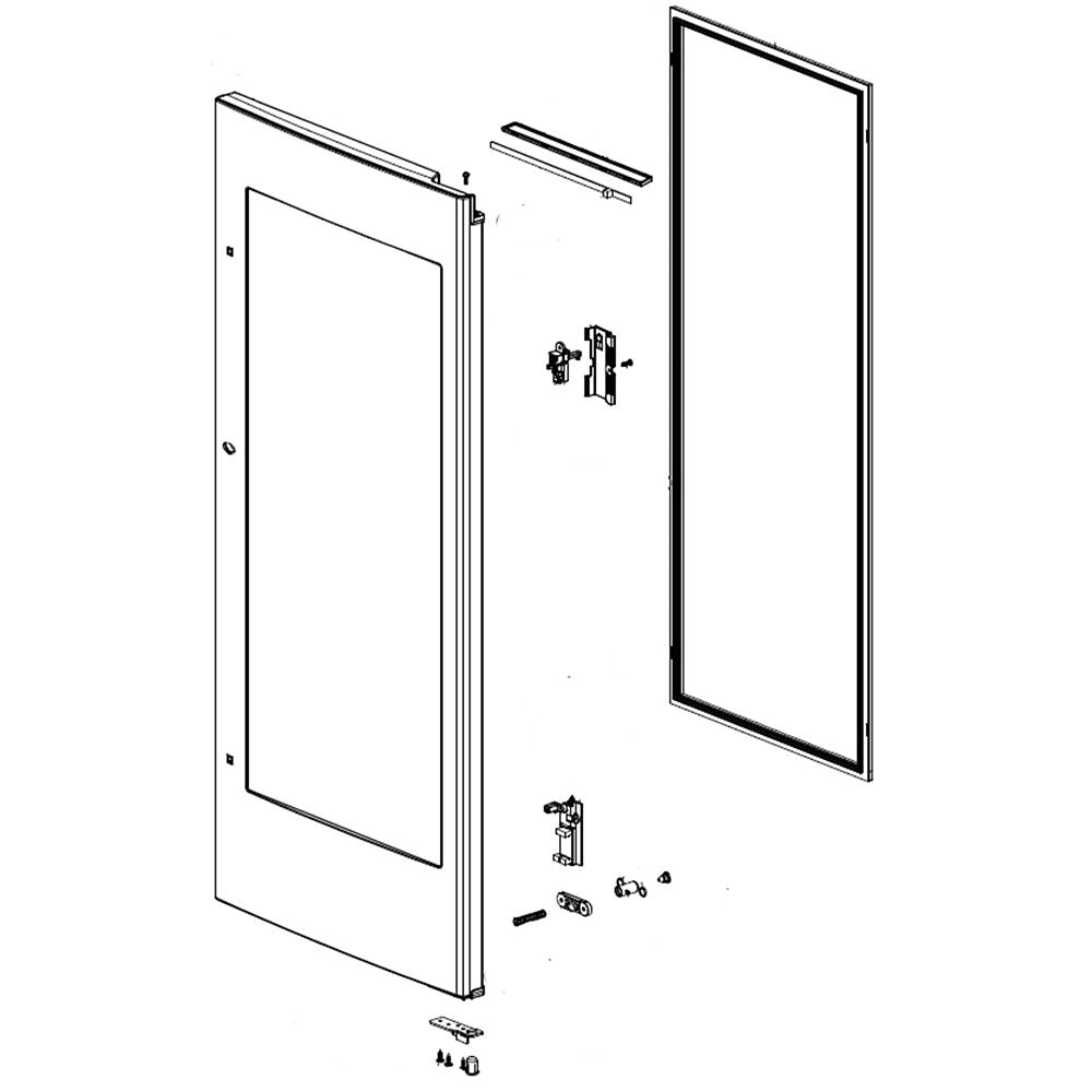LG Home Bar Door - ADC75586124