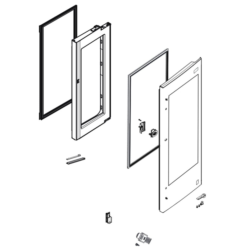 LG Home Bar Door - ADC76265712