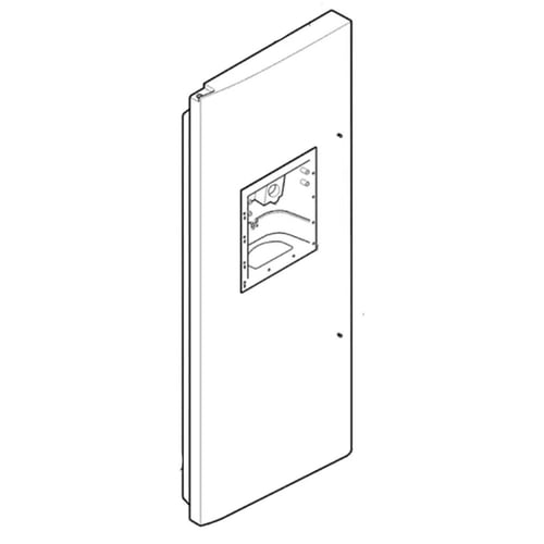 LG Refrigerator Freezer Door - ADC74925515