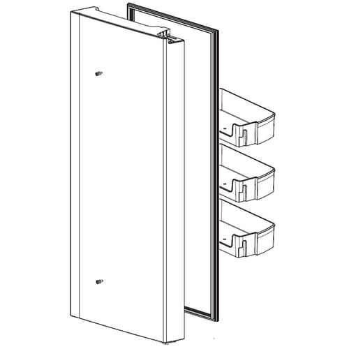 Porte de réfrigérateur LG ADC74625501 pour bar