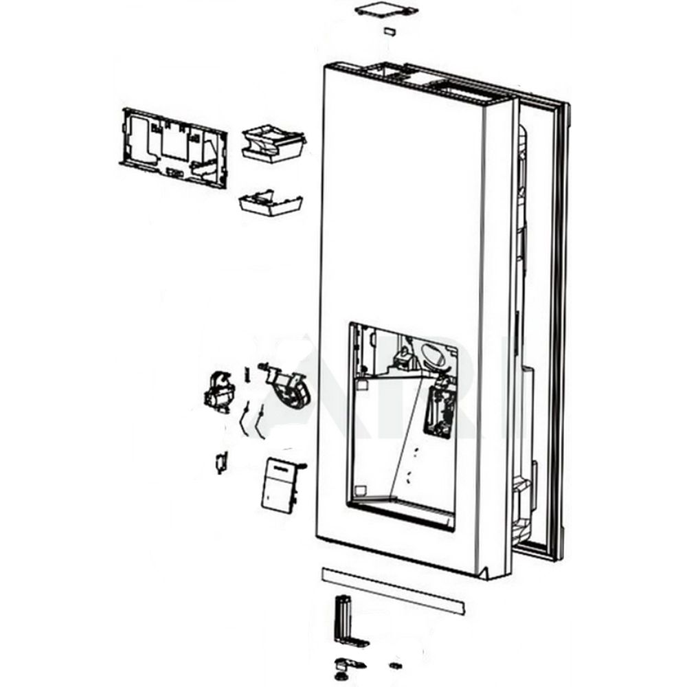 LG Refrigerator Door Foam - ADD75195802