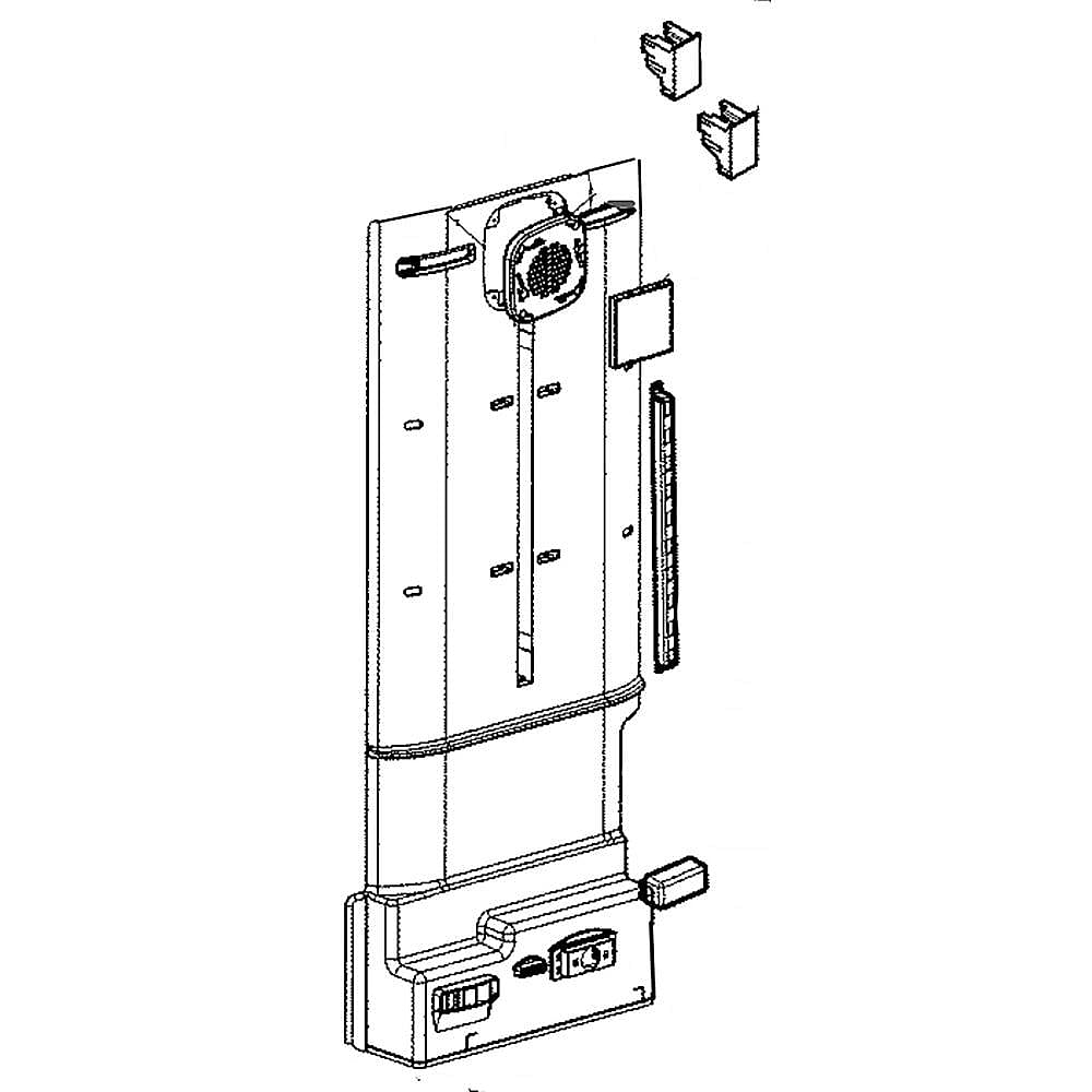 LG Refrigerator Air Duct And Cover - ADJ73252223