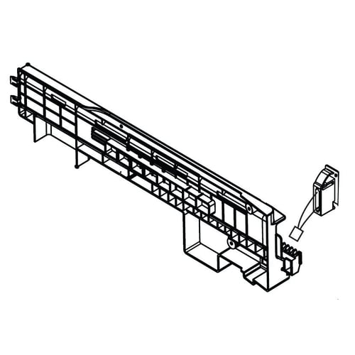 LG Refrigerator Holder, Rail - MEG63659501