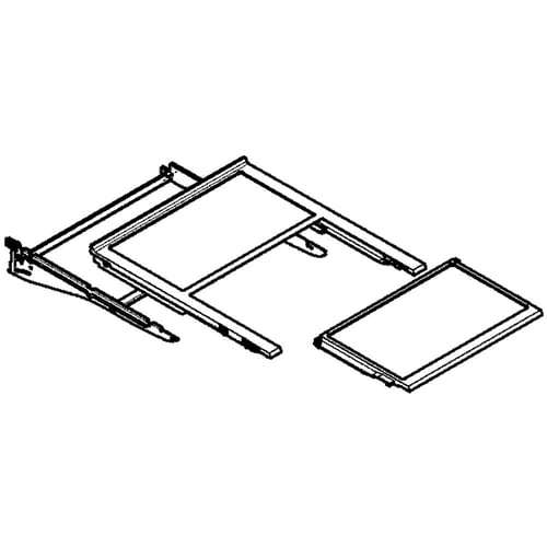 LG Refrigerator Shelf - MHL64031701