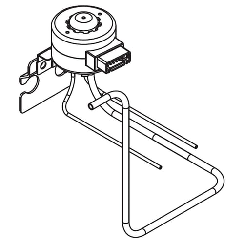 LG Refrigerator Pipe Valve - AJU34510510