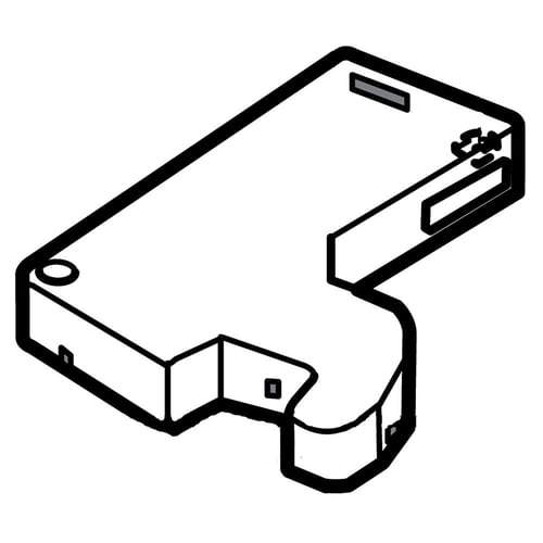 LG Refrigerator Hinge Cover - 3550JJ1097Q