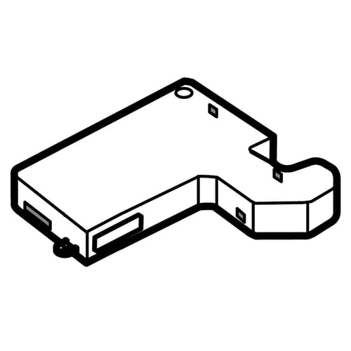 Couvercle de charnière de réfrigérateur LG MCK68184702