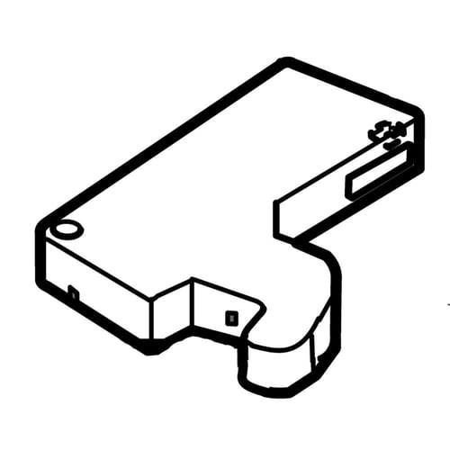 LG Refrigerator Hinge Cover - MCK68187506