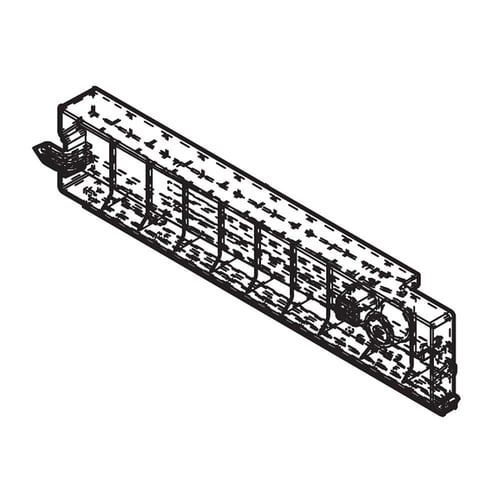 LG Refrigerator Rail Guide - MEA62090602