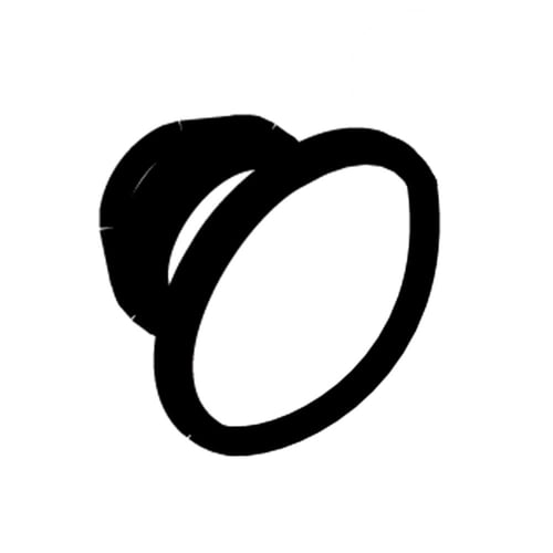 LG Refrigerator Door Stopper - MJB62650404