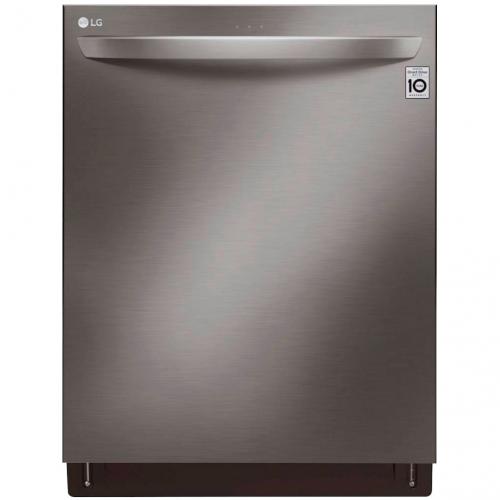 Lave-vaisselle encastrable intelligent LG LDT6809BD de 24 pouces, entièrement intégré, avec SmartThinQ, Wi-Fi, QuadWashSettings et 10 cycles de lavage.