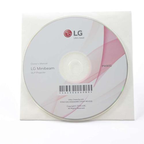 LG Projector Pw800 Cd Manual - SAC30666080