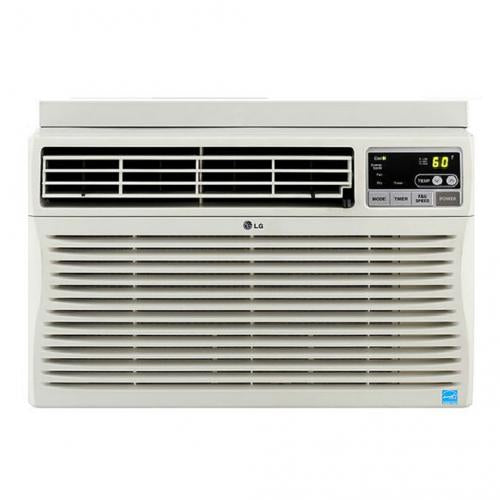 Climatiseur de fenêtre LG LW8011ER de 8 000 BTU avec une surface de refroidissement de 340 pi² et une déshumidification de 2,2 pts/h