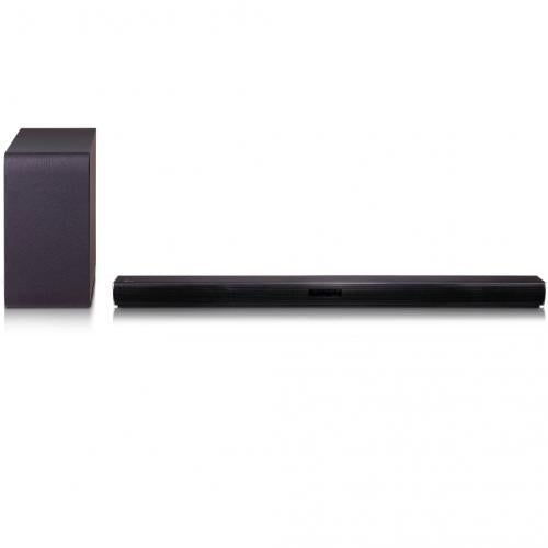 LG SH4 2.1Ch 300W Sound Bar With Wireless Subwoofer And B