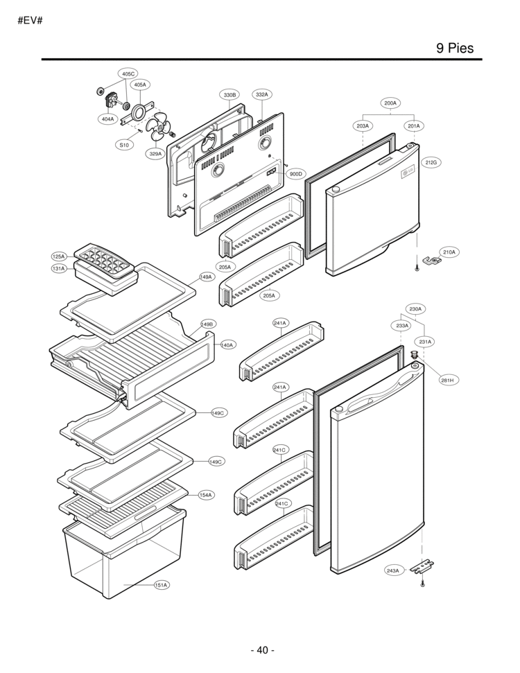 LG 3390JJ1007B Fresh Room Tray