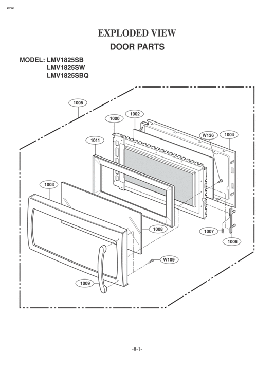 LG 3552W0A001E Oven-Range Choke Cover