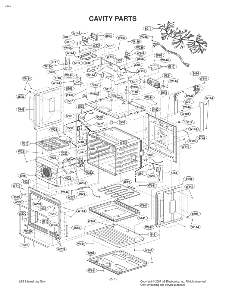 LG EAD51439103 Single Harness