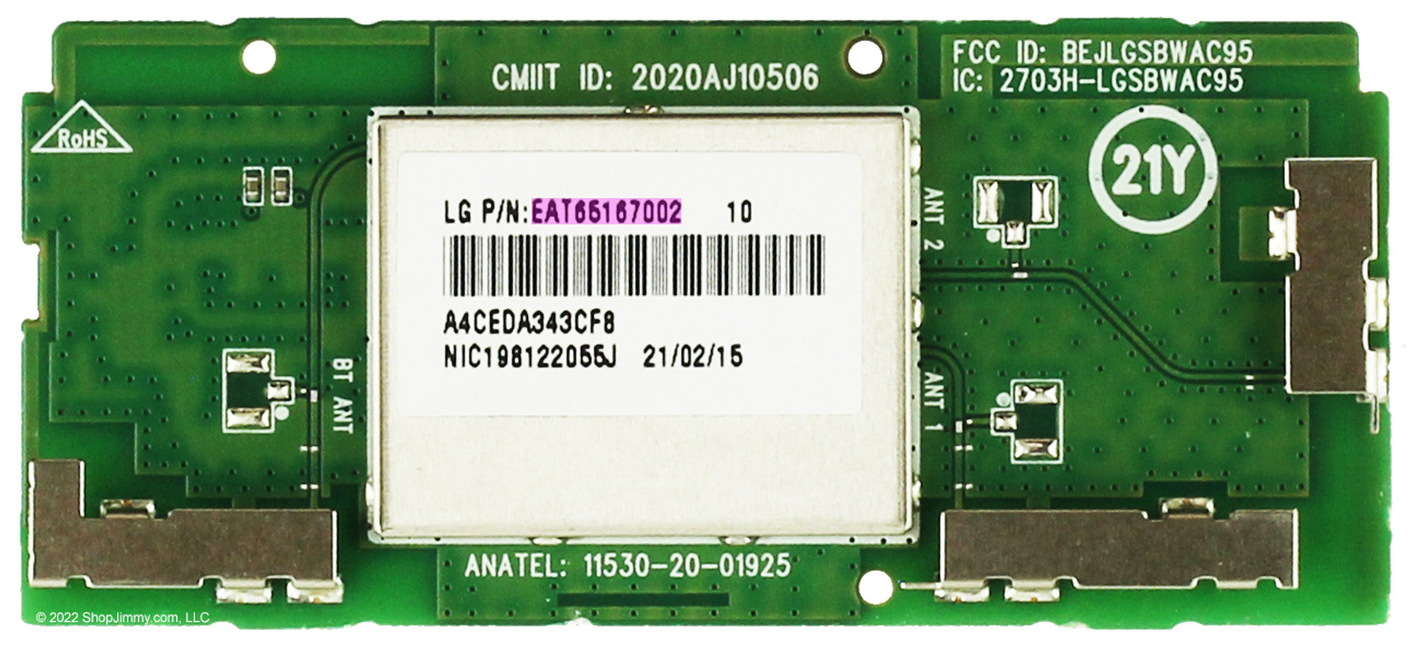 LG EAT65167002 Modulewifi Bluetooth Module