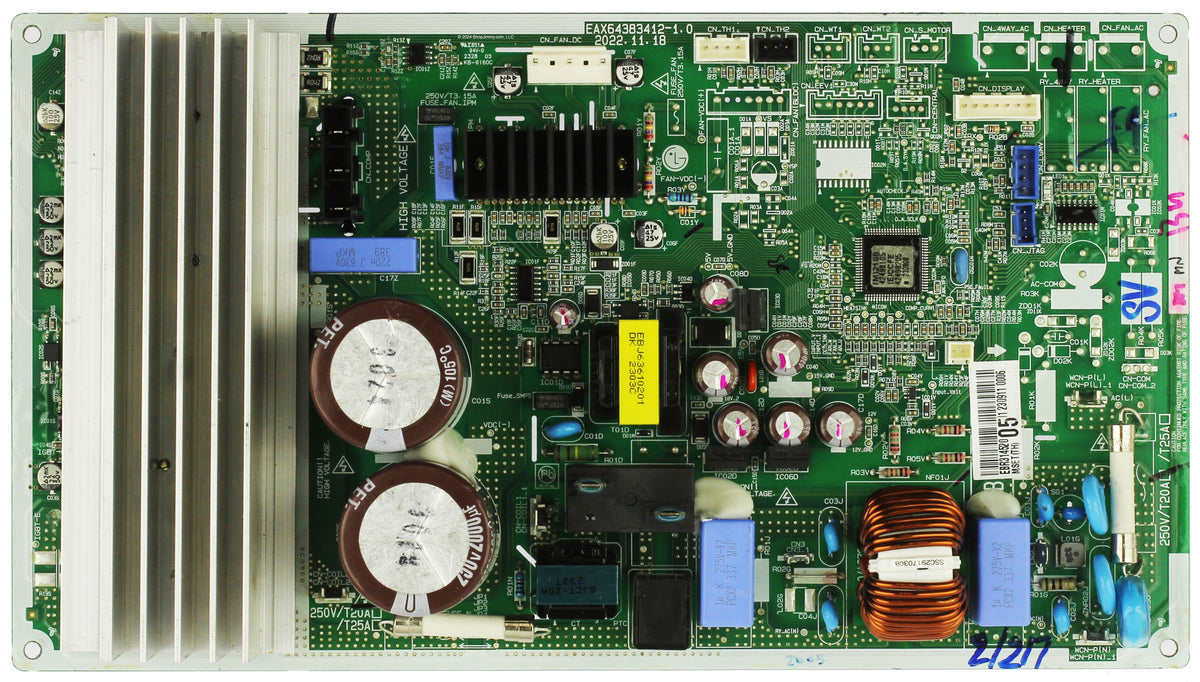 ASSEMBLAGE PCB LG EBR31452005, PRINCIPAL