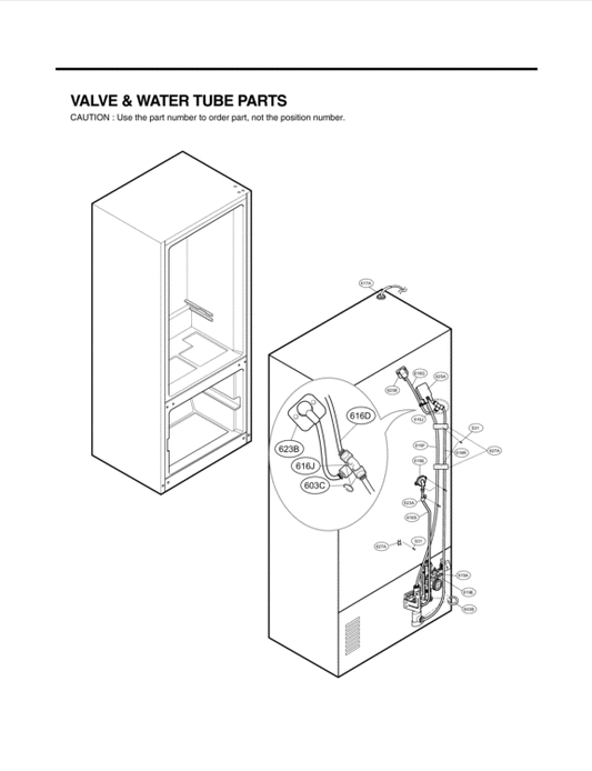 LG Refrigerator Connector - MCD62586901