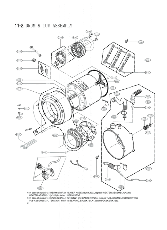 LG Washer Multi Harness - EAD62061003