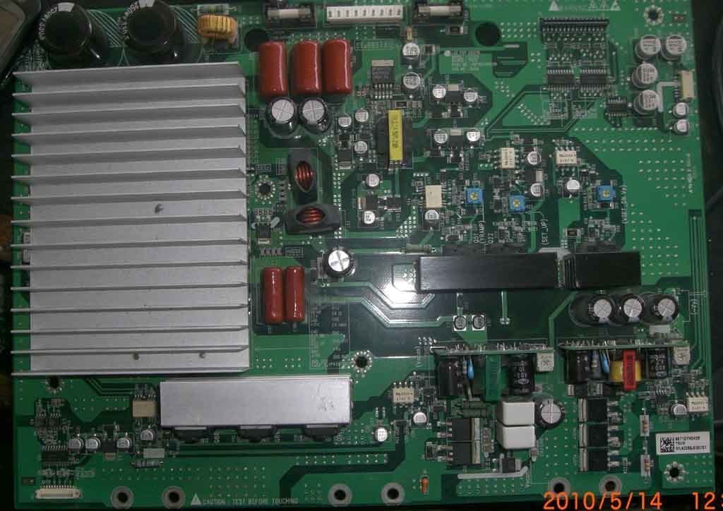 Circuit imprimé et écran pour téléviseur LG 6871QYH042B