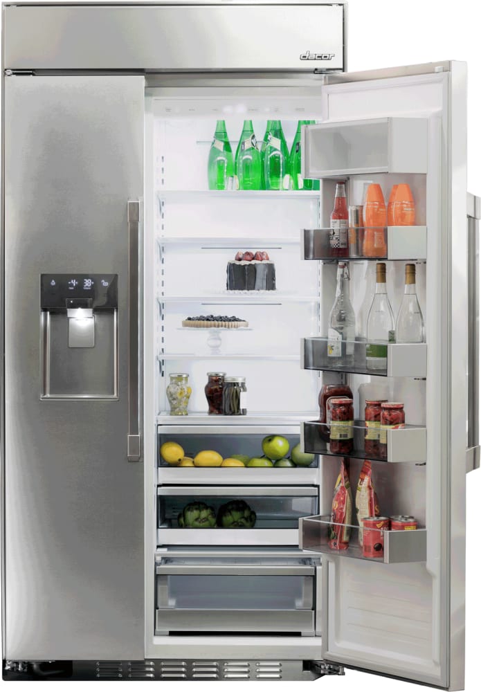 LG DYF42BSIWS 42 Inch Built-In Refrigerator with 25.6 cu. ft. Capacity, Advanced Compressor