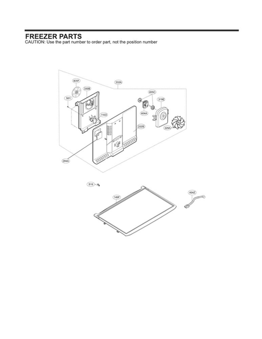 LG Refrigerator Door Foam - ADD73697417