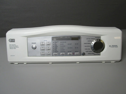 Panneau de commande de la laveuse LG 3721ER1056E