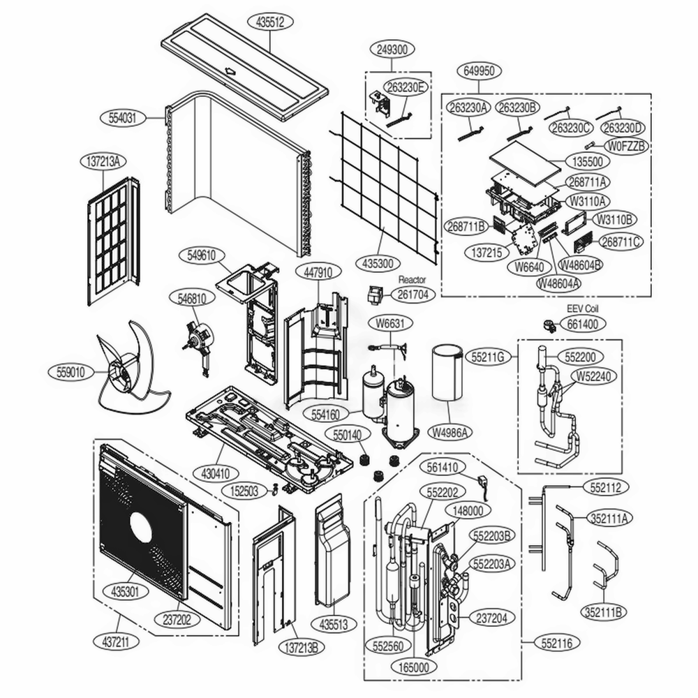 LG MGC65919301 PANEL,SIDE