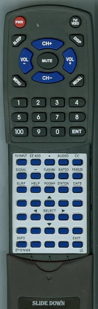 LG Remote Controller - 6711R1N141A