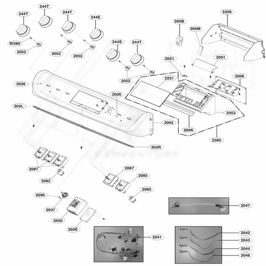 LG EAD63828102 Range Single Harness