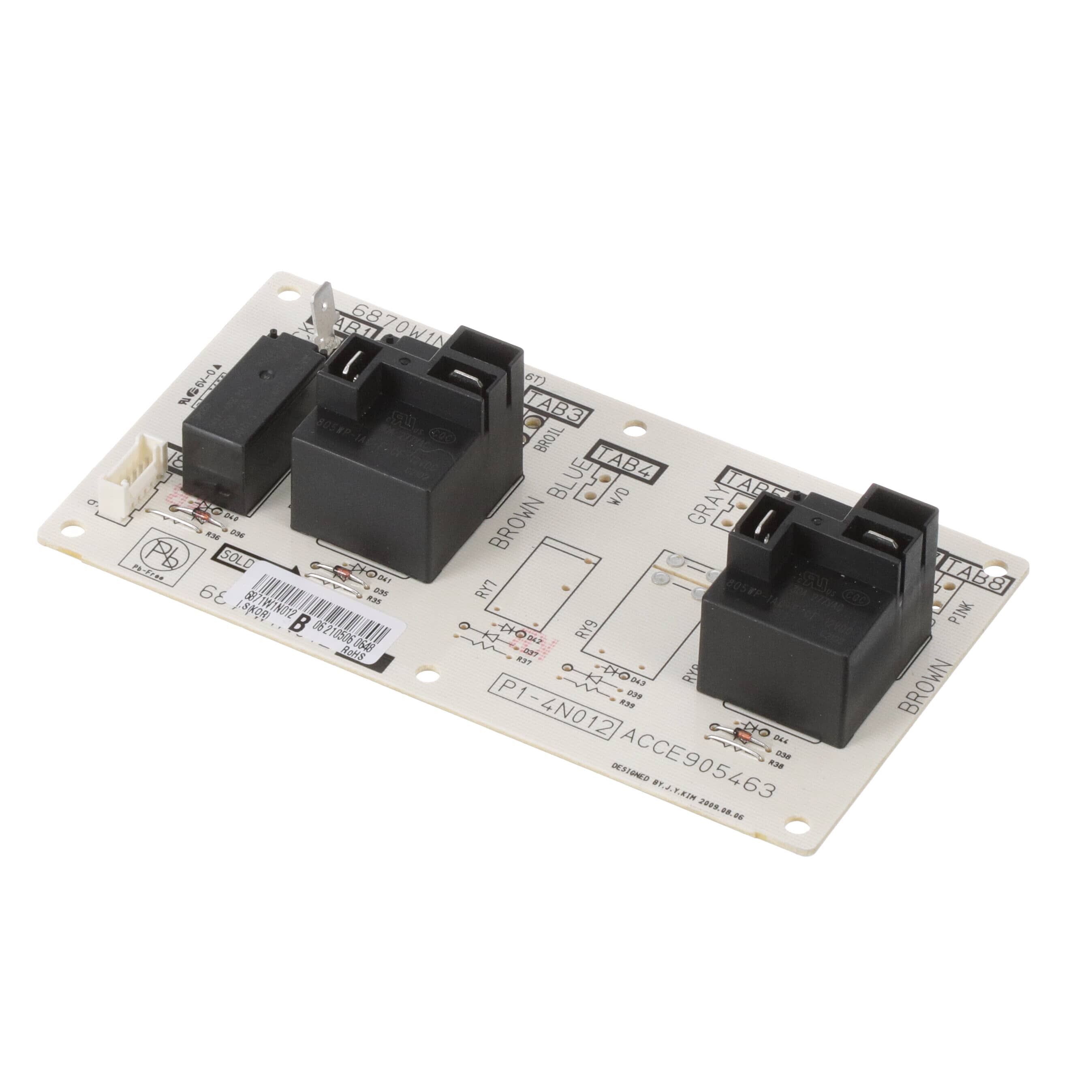  LG LRE3012SW Range Relay Control Board