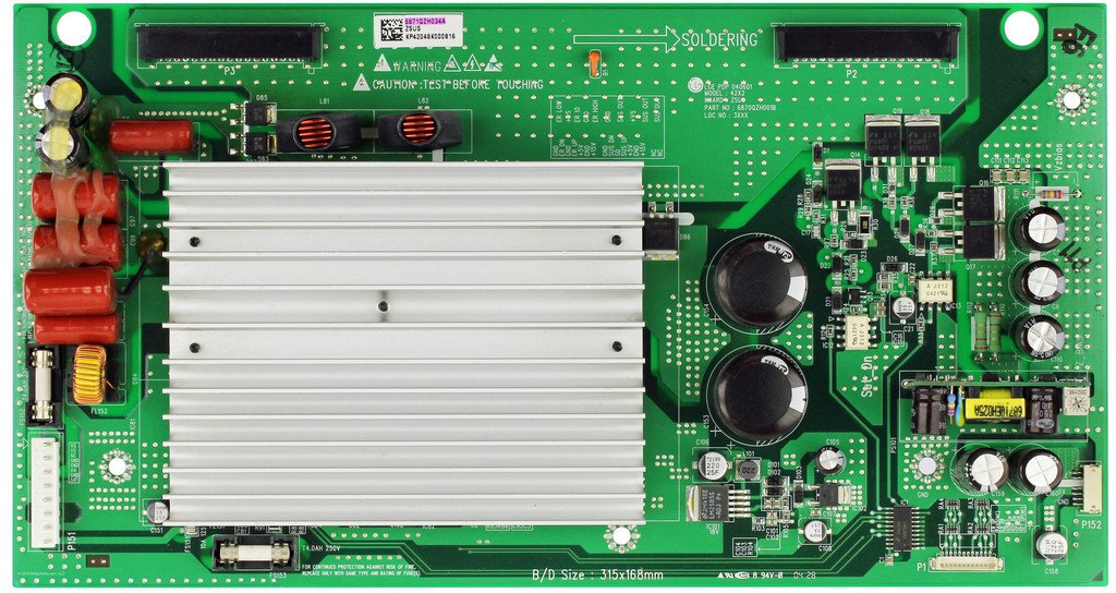 LG Television Display Pcb - 6871QZH034A