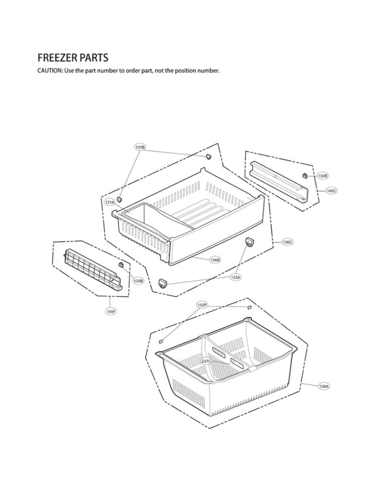 LG MBG64843403 Refrigerator Lever Button