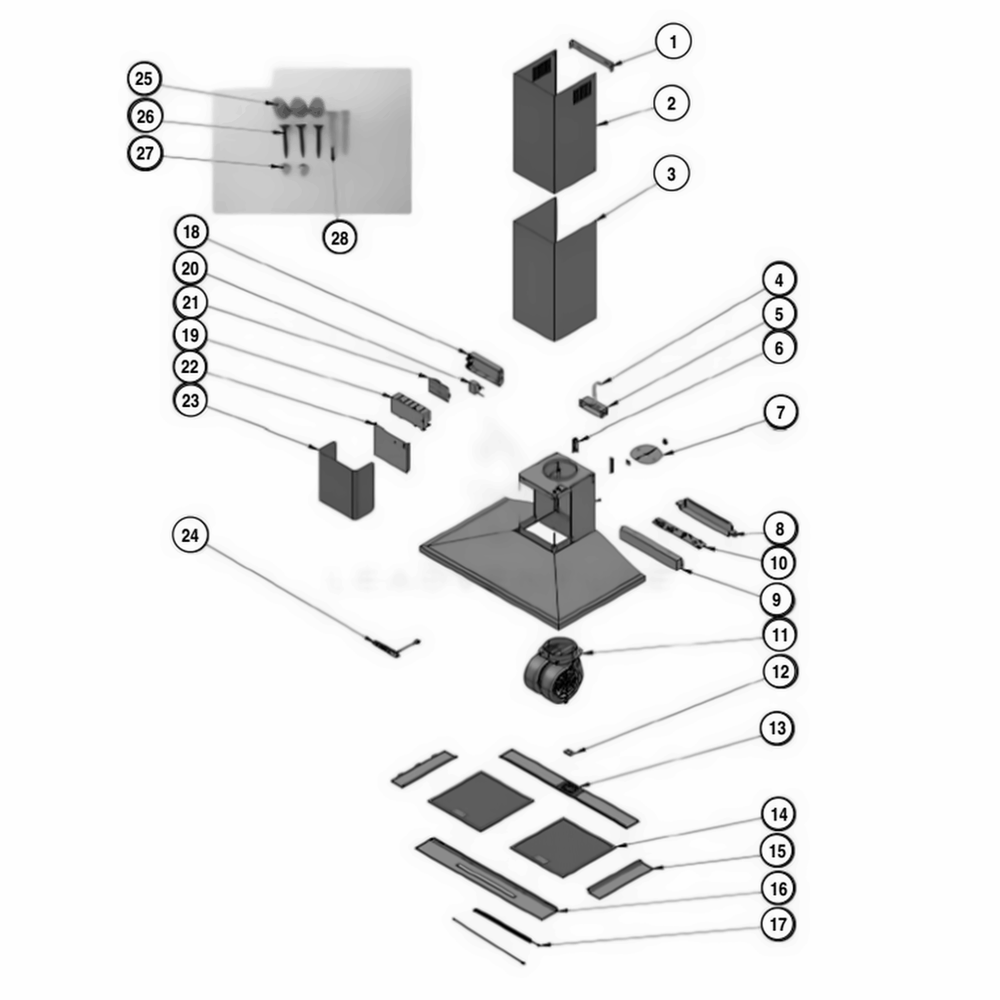 LG EBZ63405041 Oven-Range Part Bracket