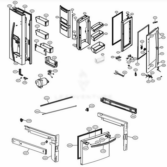 LG Refrigerator Door Foam - ADD75775903
