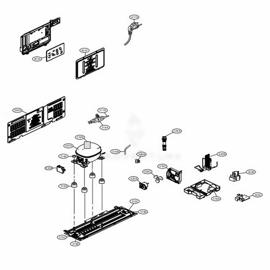 LG Refrigerator Main Pcb - EBR31214601