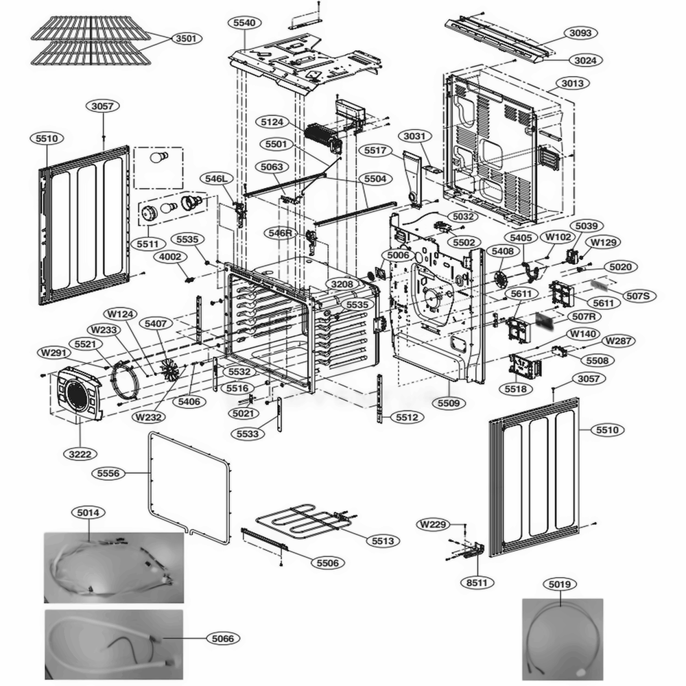  LG EAD62887202 Range Single Harness