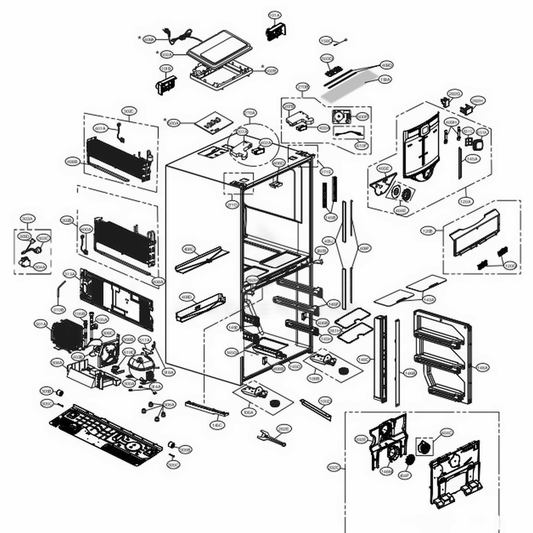 LG Refrigerator Drain Tray - 3391JJ2013M