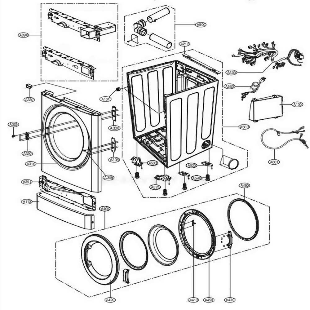 LG EBR73527822 Main Pcb Assembly