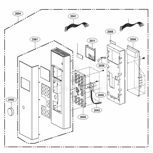 LG Oven-Range Touch Controller - ACM74618805