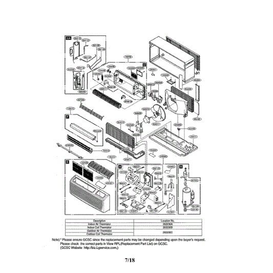 LG Air Conditioner Electronic Control Board - EBR76479904