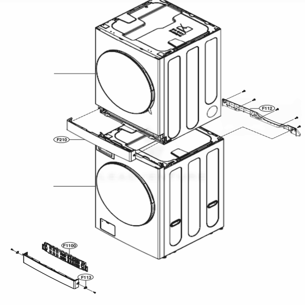 LG MBL31426505 Washer Cap, Screw