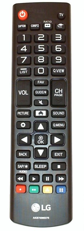 LG AKB75095376 REMOTE CONTROLLER ASSEMBLY
