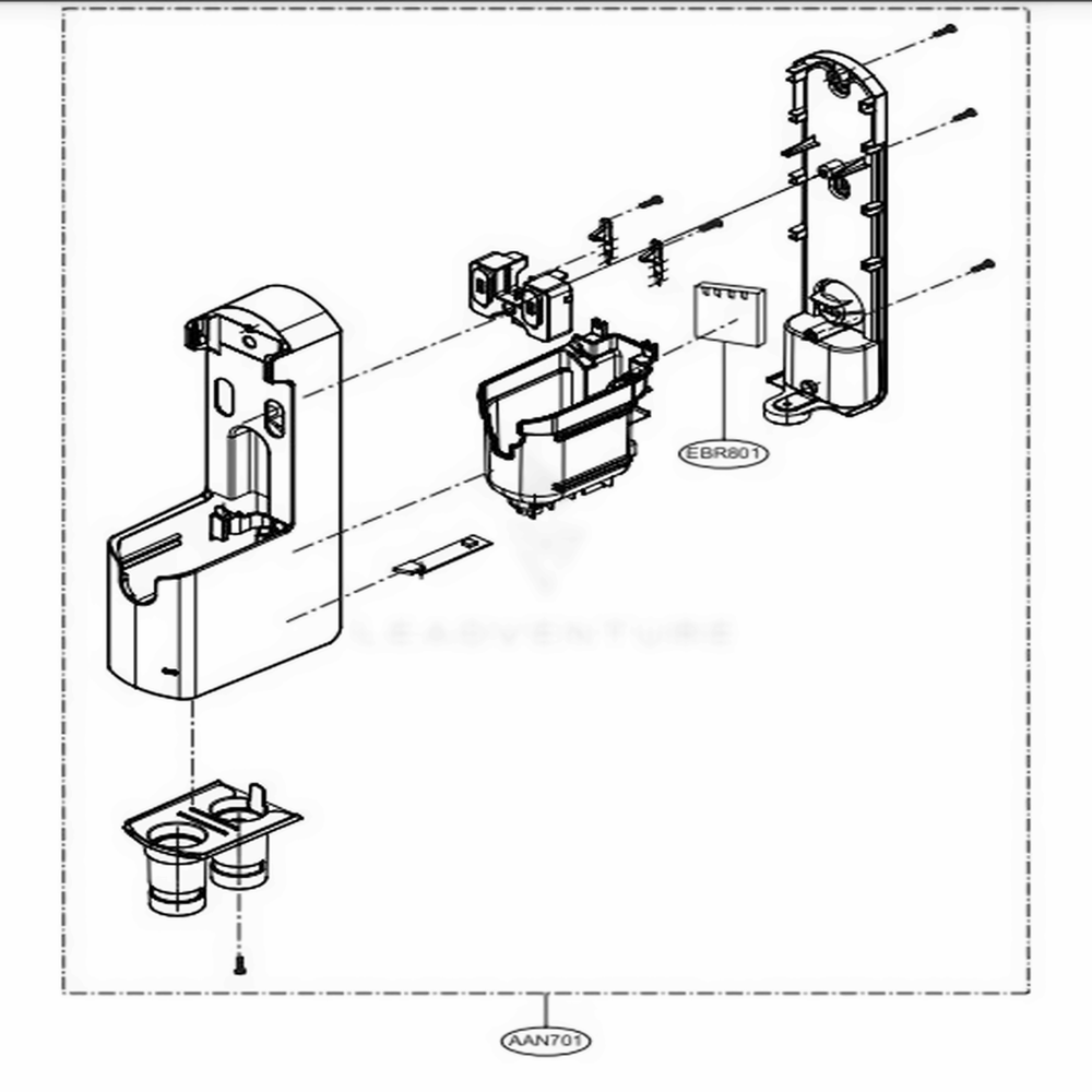 LG EBR78932009 Vacuum Cleaner Sub Pcb Assembly