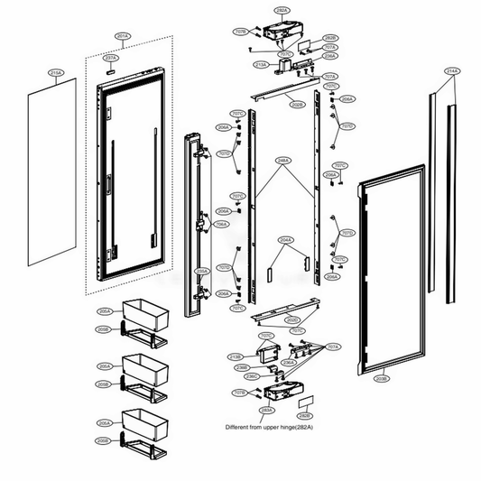 LG Oven-Range Front Plate - AGU76208801
